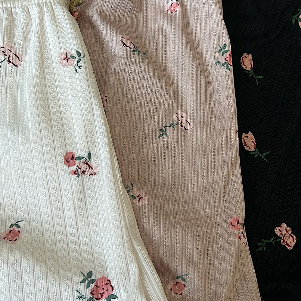 NEW! Shabby chic, Floral tanks/ shorts jammie set. Unused/New-